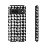 Houndstooth-Phone Case-Google Pixel 7-Glossy-Movvy