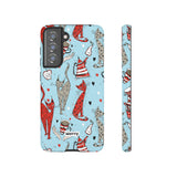 Cats and Lattes-Phone Case-Samsung Galaxy S21 FE-Matte-Movvy