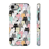 Cat Lady-Phone Case-iPhone 8-Matte-Movvy
