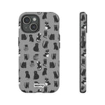 Black Cat-Phone Case-iPhone 15-Matte-Movvy