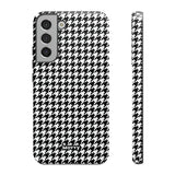 Houndstooth-Phone Case-Samsung Galaxy S22 Plus-Glossy-Movvy