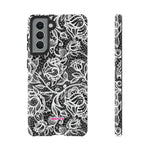 Laced Fleurs-Phone Case-Samsung Galaxy S21-Matte-Movvy