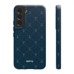 Anchor Quilt-Phone Case-Samsung Galaxy S22-Matte-Movvy