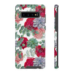 Succulent Roses-Phone Case-Samsung Galaxy S10 Plus-Glossy-Movvy
