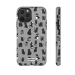 Black Cat-Phone Case-iPhone 11 Pro-Matte-Movvy