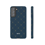 Anchor Quilt-Phone Case-Samsung Galaxy S21 FE-Matte-Movvy