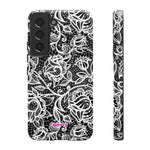 Laced Fleurs-Phone Case-Samsung Galaxy S22-Glossy-Movvy