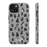 Black Cat-Phone Case-iPhone 13-Matte-Movvy