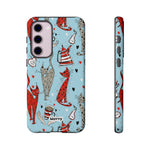 Cats and Lattes-Phone Case-Samsung Galaxy S23 Plus-Matte-Movvy