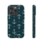 Anchor Hearts-Phone Case-iPhone 15 Pro-Matte-Movvy