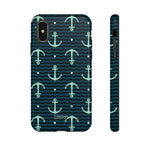 Anchor Hearts-Phone Case-iPhone XS-Glossy-Movvy