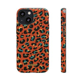 Ruby Leopard-Phone Case-iPhone 13 Mini-Glossy-Movvy