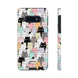 Cat Lady-Phone Case-Samsung Galaxy S10E-Glossy-Movvy