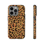 Tanned Leopard-Phone Case-iPhone 14 Pro-Glossy-Movvy
