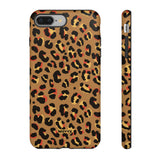 Tanned Leopard-Phone Case-iPhone 8 Plus-Matte-Movvy