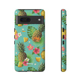 Hawaii Pineapple-Phone Case-Google Pixel 7-Matte-Movvy