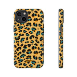 Golden Leopard-Phone Case-iPhone 14 Plus-Glossy-Movvy
