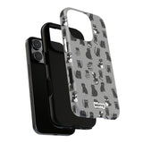 Black Cat-Phone Case-Printify-Movvy