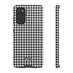 Houndstooth-Phone Case-Samsung Galaxy S20-Matte-Movvy
