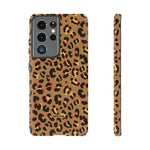 Tanned Leopard-Phone Case-Samsung Galaxy S21 Ultra-Matte-Movvy