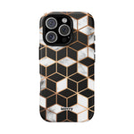 Cubed-Phone Case-Printify-iPhone 16 Pro-Matte-Movvy