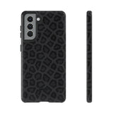 Onyx Leopard-Phone Case-Samsung Galaxy S21-Glossy-Movvy