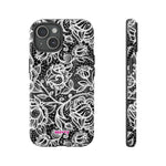 Laced Fleurs-Phone Case-iPhone 15-Glossy-Movvy