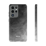 Grayscale Brushstrokes-Phone Case-Samsung Galaxy S21 Ultra-Matte-Movvy