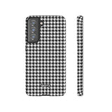 Houndstooth-Phone Case-Samsung Galaxy S21 FE-Glossy-Movvy