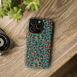 Turquoise Leopard-Phone Case-Printify-Movvy