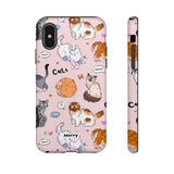 The Cat's Meow-Phone Case-iPhone X-Matte-Movvy
