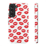 Red Lips-Phone Case-Samsung Galaxy S22-Glossy-Movvy
