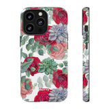 Succulent Roses-Phone Case-iPhone 13 Pro-Matte-Movvy