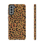 Tanned Leopard-Phone Case-Samsung Galaxy S21 Plus-Matte-Movvy