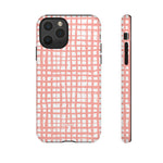 Seaside Plaid-Phone Case-iPhone 11 Pro-Glossy-Movvy