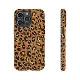 Tanned Leopard-Phone Case-iPhone 15 Pro Max-Matte-Movvy