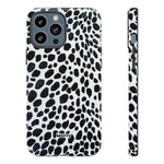 Spotted (Black)-Phone Case-iPhone 13 Pro Max-Glossy-Movvy