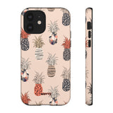 Pineapples in the Wild-Phone Case-iPhone 12-Glossy-Movvy