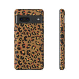 Tanned Leopard-Phone Case-Google Pixel 7-Glossy-Movvy