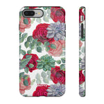 Succulent Roses-Phone Case-iPhone 8 Plus-Glossy-Movvy