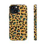 Golden Leopard-Phone Case-iPhone 13 Mini-Glossy-Movvy