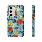 Hawaiian Flowers-Phone Case-Samsung Galaxy S23-Matte-Movvy