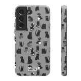 Black Cat-Phone Case-Samsung Galaxy S22-Matte-Movvy