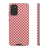 Gingham-Phone Case-Samsung Galaxy S20+-Matte-Movvy