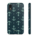 Anchor Hearts-Phone Case-iPhone XR-Matte-Movvy
