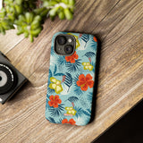 Hawaiian Flowers-Phone Case-Movvy