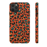 Ruby Leopard-Phone Case-iPhone 11 Pro Max-Glossy-Movvy