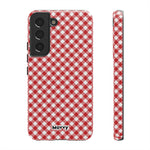 Gingham-Phone Case-Samsung Galaxy S22-Glossy-Movvy