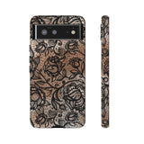 Laced in the Nude-Phone Case-Google Pixel 6-Glossy-Movvy