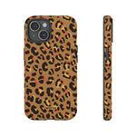 Tanned Leopard-Phone Case-iPhone 15-Matte-Movvy